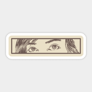 eyes anime girls Sticker